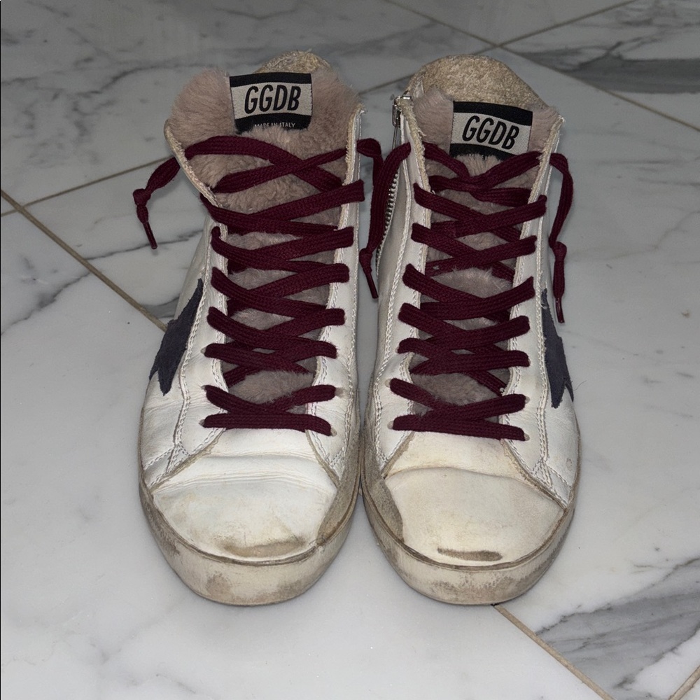 Golden Goose High-Top Star Sneakers